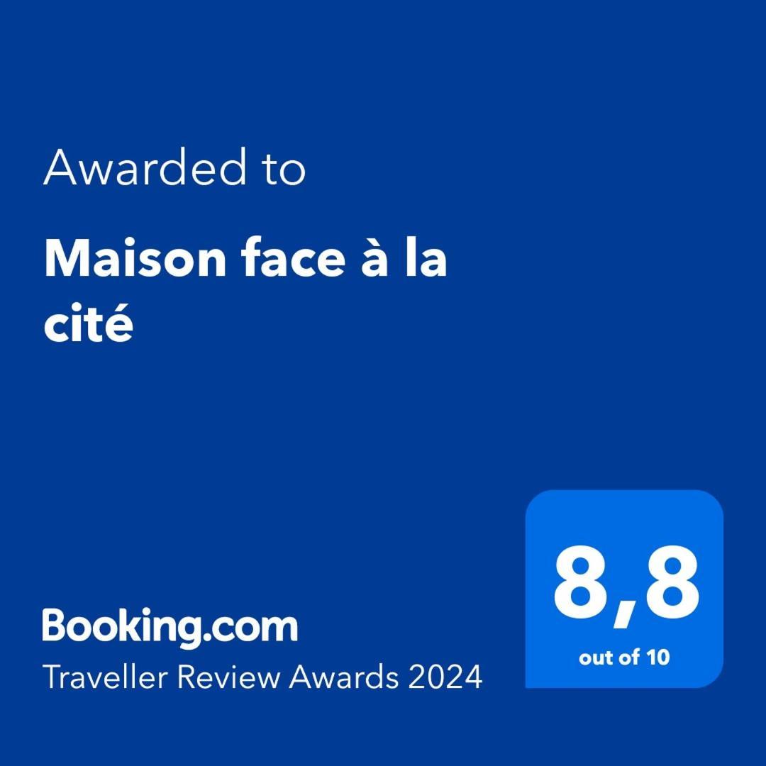Maison Face A La Cite Καρκασόν Εξωτερικό φωτογραφία